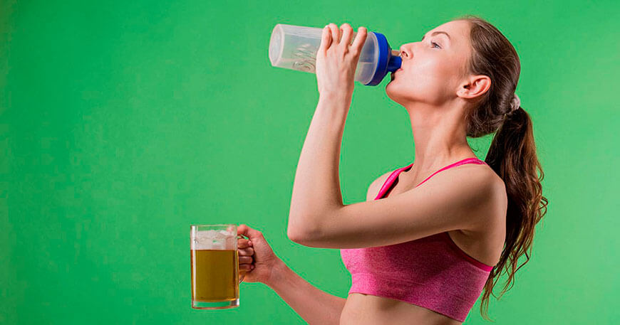 O álcool atrapalha no ganho de massa muscular? : Greenlife Academias