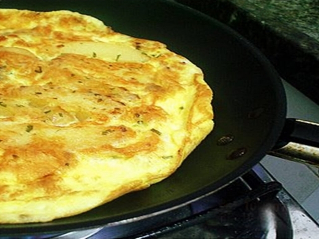 Receita simples, fácil e barata para fazer Omelete hiperproteico