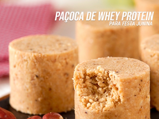 PAÇOCA DE WHEY PROTEIN