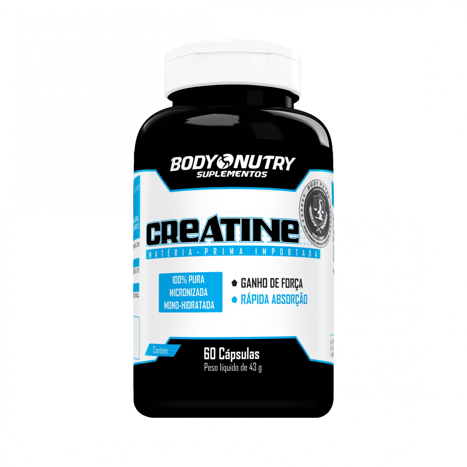 CREATINE em cápsulas