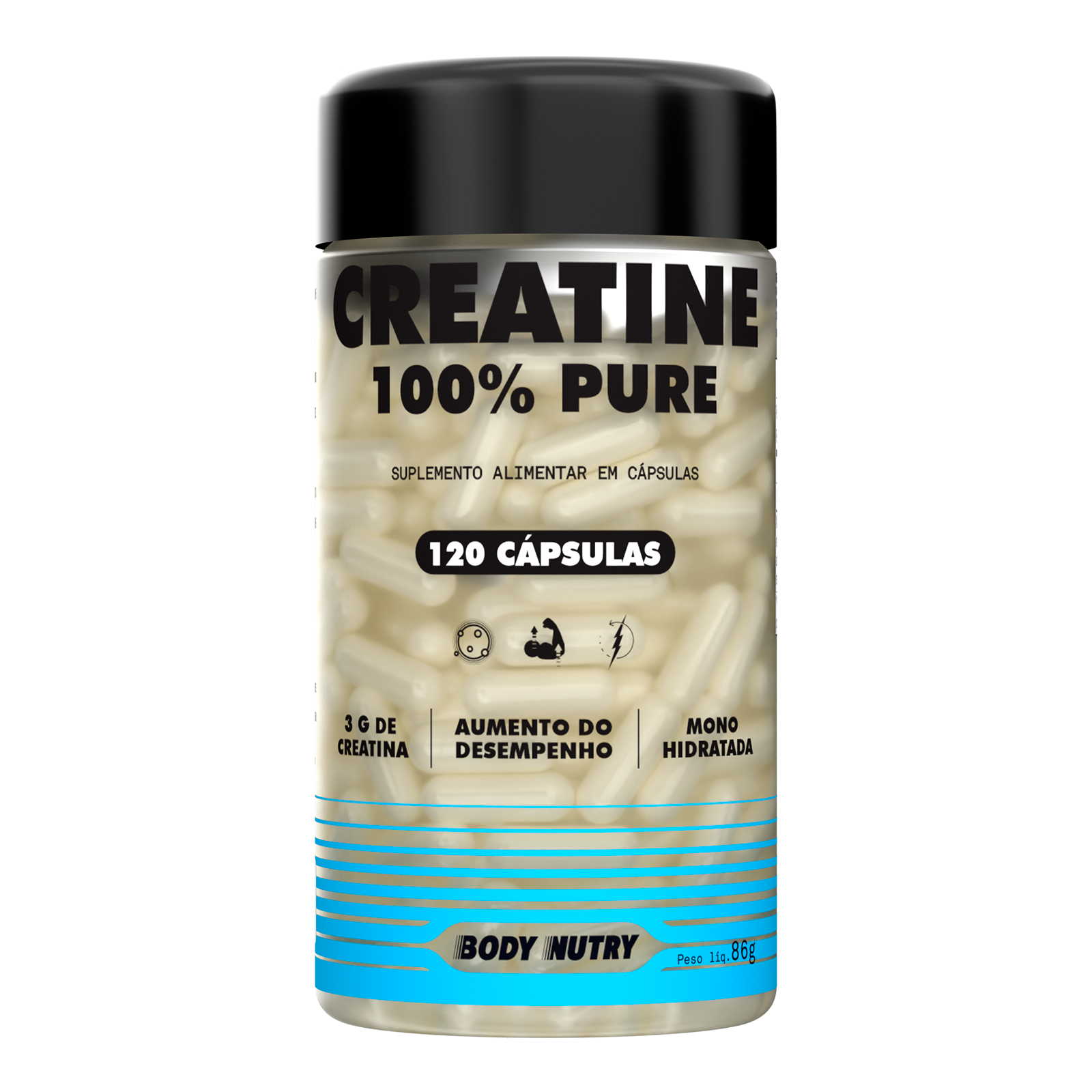 CREATINE em cápsulas